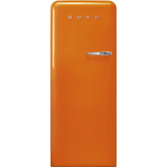 Retro-Style Refrigerator (9.5 cu ft, Left Hinge) - Orange